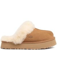 UGG - Mules disquette de shearling y ante 25mm - Lyst