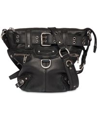 Balenciaga - Xs Emo Leather Bucket Bag - Lyst