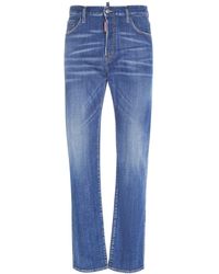 DSquared² - Jeans 6 in denim di cotone stretch - Lyst