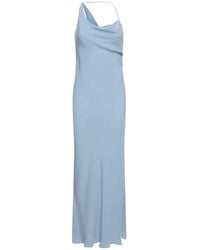 St. Agni - Asymmetric Draped Maxi Dress - Lyst