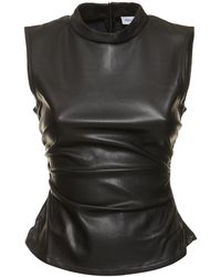 WeWoreWhat - Ruched Sleeveless Crop Top - Lyst