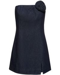 THE GARMENT - Eclipse Boob Cotton Mini Dress - Lyst