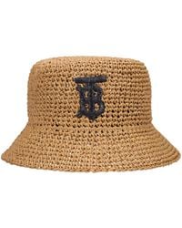 Burberry - Crochet Bucket Hat - Lyst