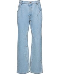 ANDERSSON BELL - Jeans acampanados de algodón - Lyst