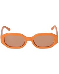 The Attico - Irene Squared Acetate Sunglasses - Lyst