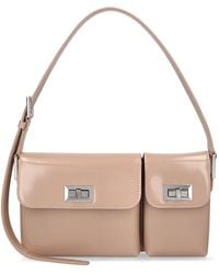 BY FAR - Billy Semi Patent Leather Shoulder Bag - Lyst