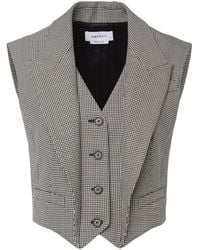 McQueen - Weste Aus Wolle Und Mohair - Lyst