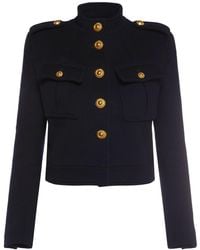 Tom Ford - Wool & Cashmere Military Jacket - Lyst