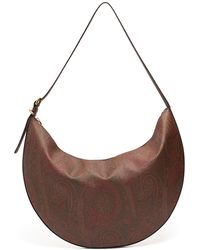 Etro - Paisley Cotton Hobo Shoulder Bag - Lyst