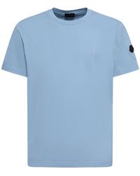 Moncler - Leichtes T-shirt Aus Baumwolljersey - Lyst