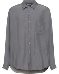 Frankie Shop - Silky Cupro Shirt - Lyst