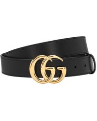 Gucci Belt 3cm gg Runners Cuir in Brown for Men