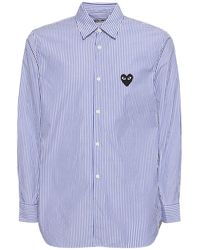 COMME DES GARÇONS PLAY - Camicia play in cotone - Lyst