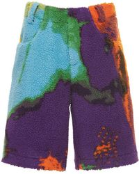 Herren Bekleidung Kurze Hosen Bermudas MSGM Baumwolle Andere materialien shorts in Grün für Herren 