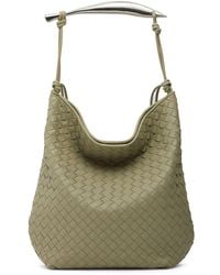 Bottega Veneta - Sardine Hobo Leather Shoulder Bag - Lyst