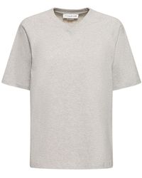 Victoria Beckham - T-shirt in jersey di cotone - Lyst