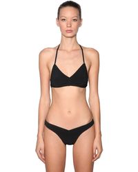 Norma Kamali Bikini "butterfly" - Schwarz