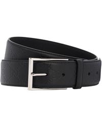 Gucci - 4cm gg Embossed Leather Belt - Lyst