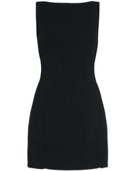 Sportmax - Langes Kleid Aus Stretch-viskose "monviso" - Lyst