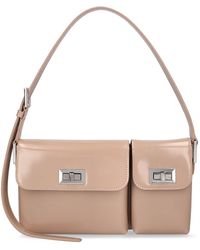 Shoulder bags By Far - Amber patent shoulder bag - 22PFAMRSSBLWLARSBL