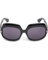 Tom Ford - Ren Round Sunglasses - Lyst