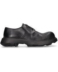 Acne Studios - Berby Stars Leather Derby Lace-up Shoes - Lyst