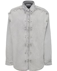 Y. Project - Denim Buttons Shirt Jacket - Lyst