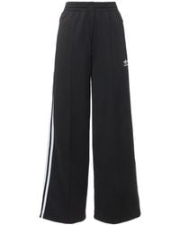 adidas wide leg trousers