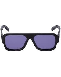 Prada Gafas De Sol Piloto De Symbole Evolution - Azul