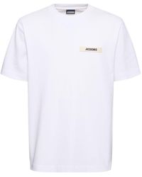 Jacquemus - Les Classiquesコレクション ホワイト The Gros Grain Tシャツ - Lyst