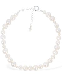 Magda Butrym - And Pearl Collar Necklace - Lyst