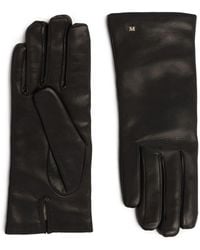 Max Mara - Spalato Smooth Leather Gloves - Lyst
