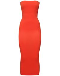 Wolford - Donna Fatal Shaping Strapless Midi Dress - Lyst