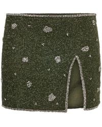 GIUSEPPE DI MORABITO - Embellished Mini Skirt - Lyst
