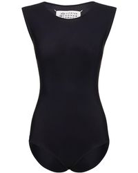 Maison Margiela - Stretch Jersey Bodysuit - Lyst