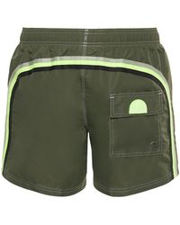 Sundek Bañador Shorts De Nylon - Verde