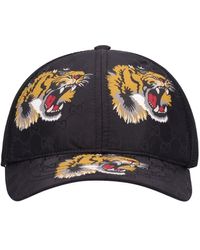 Gucci Tiger Tech Baseball Hat - Black