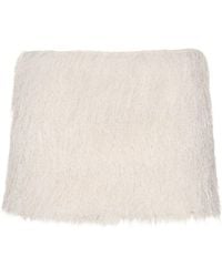 Entire studios - Micro Fringe Skirt - Lyst