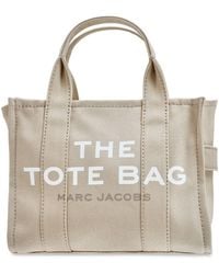 Marc Jacobs - Mini Traveler Cotton Canvas Tote Bag - Lyst