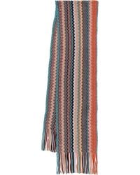 Missoni - Wool Blend Jacquard Scarf Unique - Lyst