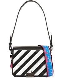 off white soft binder clip bolsa