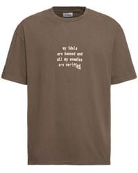 AMISH - Herren Gothic Pigment T-Shirt - Lyst