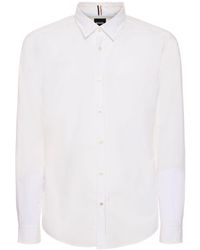 BOSS - Camicia s-roan kent in cotone - Lyst