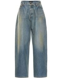 Balenciaga - Jeans In Denim Di Cotone - Lyst