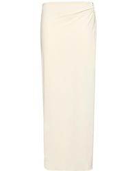 ALEX RIVIÈRE STUDIO - Damen Langer Rock „Giorgia“ - Lyst