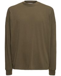 The Row - Dolino Cotton Long Sleeve T-shirt - Lyst