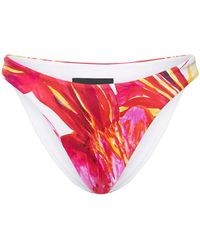 Louisa Ballou - Slip bikini stampati - Lyst