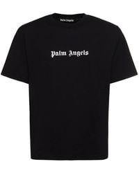 Palm Angels - T-shirt en jersey de coton à imprimé logo Classic - Lyst