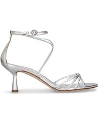 Aeyde - 65mm Luella Laminated Leather Sandals - Lyst