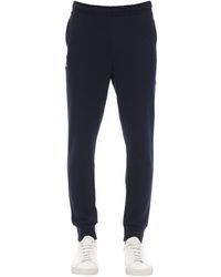 black lacoste joggers
